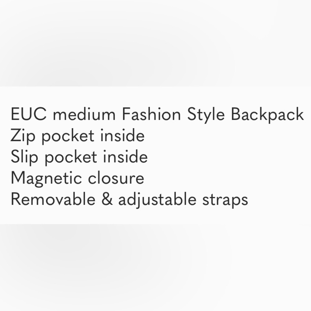Fashion Style Backpack - Picture 8 of 8